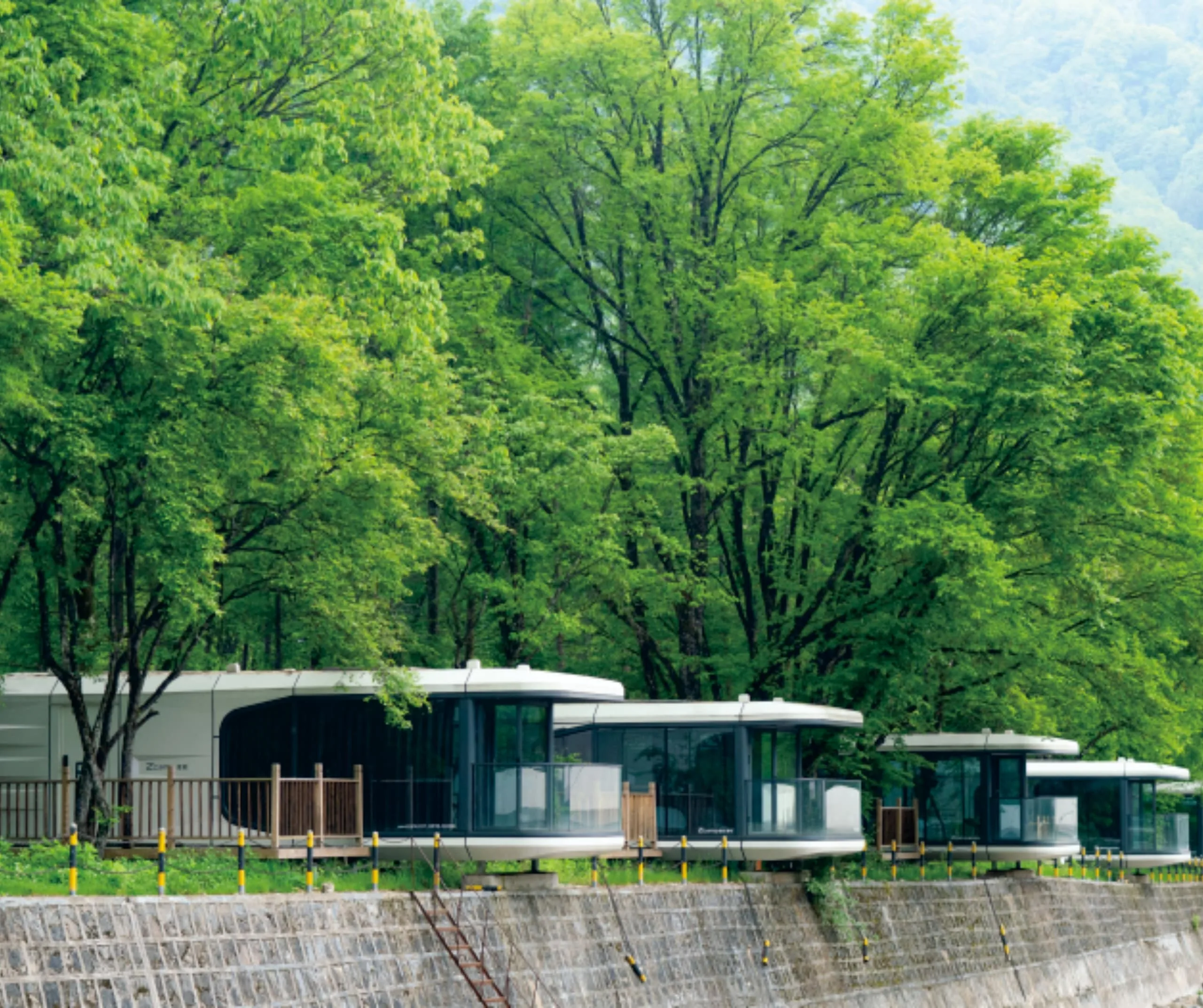 Wooden Cabin VS Modern Capsule House